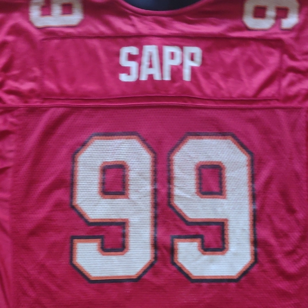 Reebok Red and Black Athletic Jersey - Picture 13 of 16